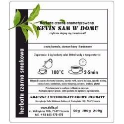 Herbata czarna liściasta smakowa Kevin Sam w Domu od Dolla