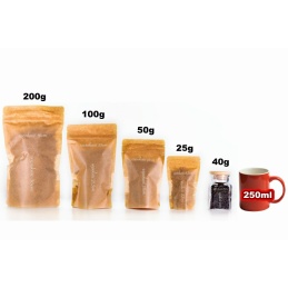 Herbata owocowa Alibaba i 40 Rozbójników - rozmiary opakowań Dolla