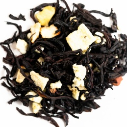 Herbata czarna liściasta smakowa Magia Świąt od Dolla widok składników